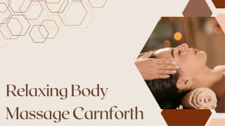 body massage carnforth