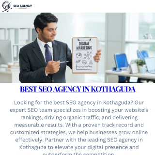 Best SEO agency in hitech city hyderabad