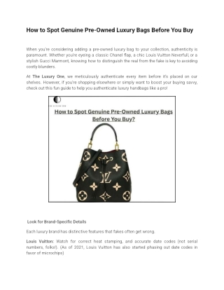 Buy used luxury bags Online | 2nd hand designer handbags
