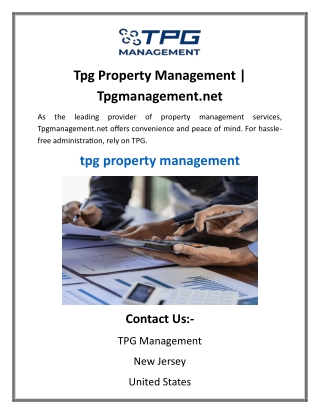 tpg property management tpgmanagement net