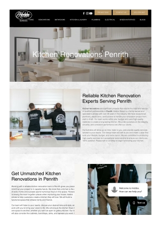 Kitchen Renovations Penrith