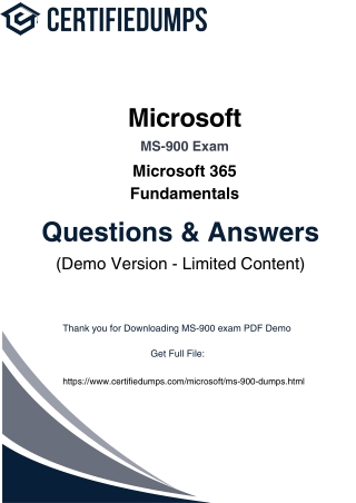 MS-900 exam dumps