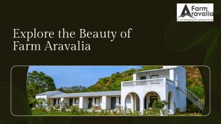 Family-Friendly Farm Stay in Faridabad  Farm Aravalia