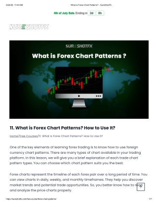 What is Forex Chart Patterns_ - SureShotFX