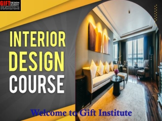 Interior Decoration Course in Kolkata