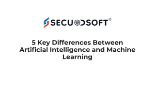 5 Key Differences Between Artificial Intelligence and Machine Learning