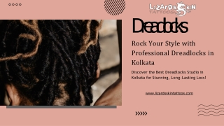 Professional Dreadlocks Studio in Kolkata | Expert Care