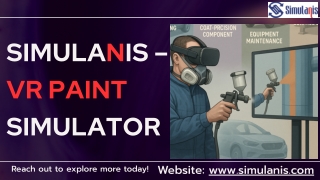 Virtual Reality Paint Simulator - Simulanis | VR Painting Simulator