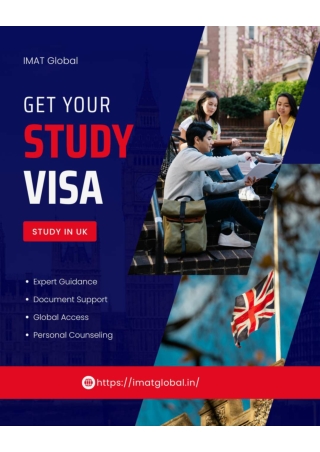 Study in UK poster by Imatglobal.in