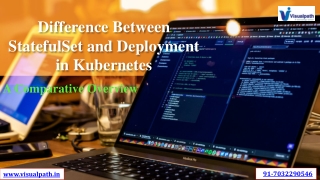difference between statefulset and deployment in kubernetes
