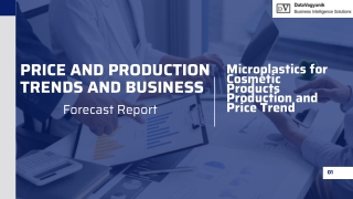 Microplastics for Cosmetic Products  Production and Price PDF