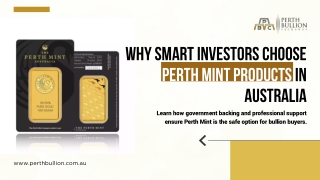 How Perth Mint Offers Better Products.