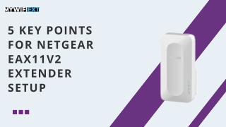 How to Set Up Netgear EAX11v2 WiFi Extender Easily