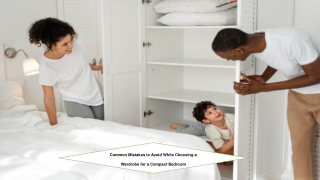 Wardrobe Mistakes to Avoid in Small Bedrooms