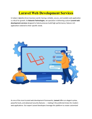 Laravel Web Development Services