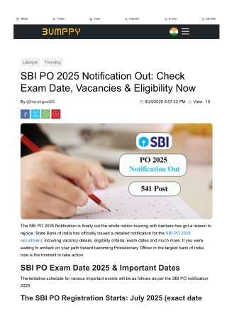 How to Crack SBI PO in First Attempt  Strategy Revealed