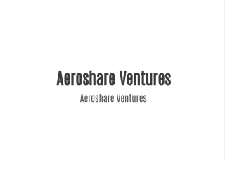 aeroshare ventures aeroshare ventures