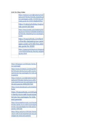 link for blog index