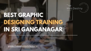 Best Graphic Designing Training in Sri Ganganagar