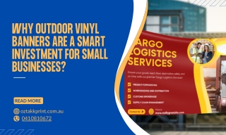 Why Custom Outdoor Vinyl Banners Are a Smart Investment for Small Businesses