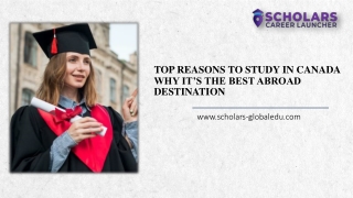 Top Reasons to Study in Canada