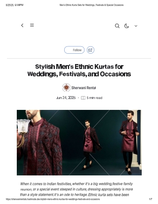 stylish-mens-ethnic-kurtas-for-weddings-festivals-and-occasions