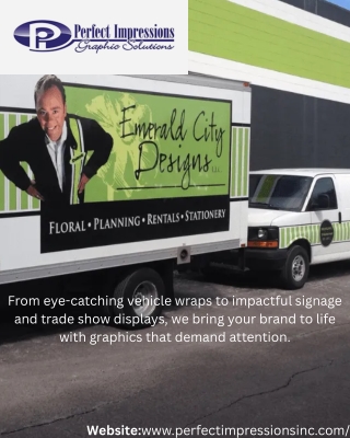 High-Impact Vehicle Wraps That Drive Your Brand | Perfect Impressions