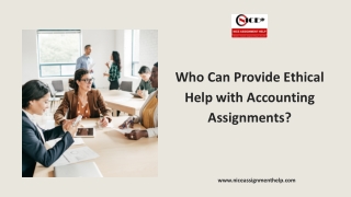 who can provide ethical help with accounting