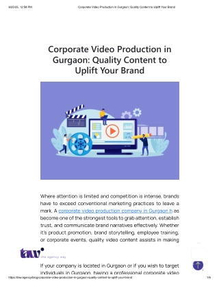 corporate-video-production-in-gurgaon-quality-content-to-uplift-your-brand