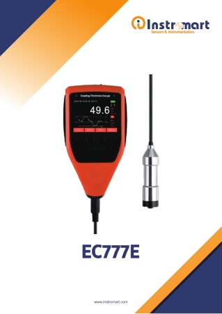 EC-777E High-Precision Coating Thickness Gauge | Instromart