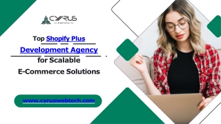 Shopify Plus Development Agency
