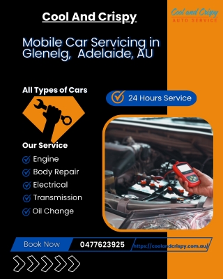 Mobile Car Servicing Glenelg