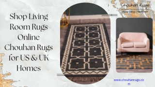 Shop Living Room Rugs Online  Chouhan Rugs for US & UK Homes