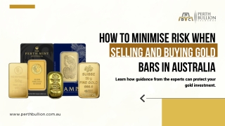 How to Know the Risk Level Before Buying and Selling Gold Bars: Expert Tips.