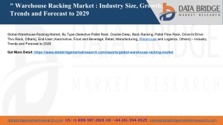 Global Warehouse Racking Market