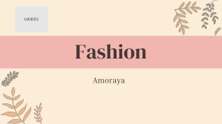 fashion