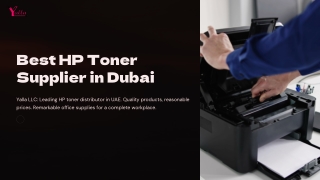 Best HP Toner Supplier in Dubai