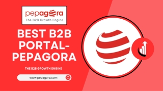 Know Why Pepagora Is The Best B2B Portal For You