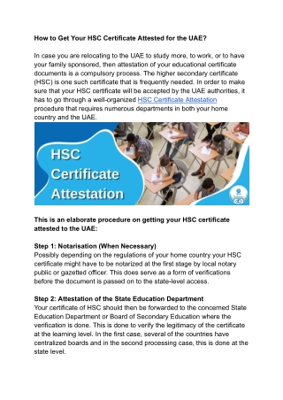 How to Get Your HSC Certificate Attested for the UAE .docx