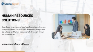 Human resource management solution 25 Jun