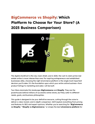 BigCommerce vs Shopify_ Which Platform to Choose for Your Store