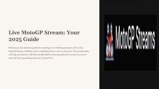 Live MotoGP Stream