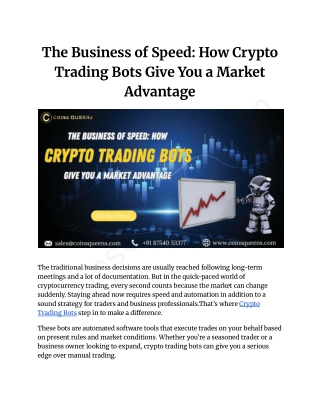 The Business of Speed_ How Crypto Trading Bots Give You a Market Advantage