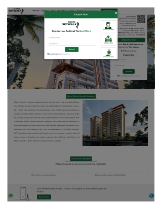 Eldeco Skywalk, Eldeco Skywalk Lucknow, Eldeco Skywalk IIM Road,