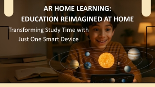 ar home learning education reimagined at home