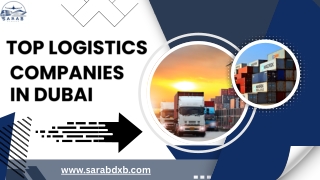 Top Logistics Companies in Dubai