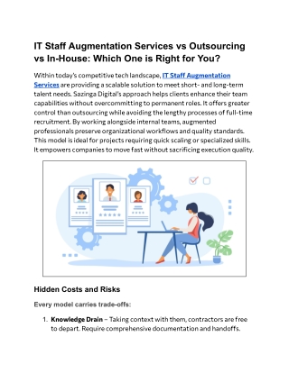 IT Staff Augmentation Services vs Outsourcing vs In-House_ Which One is Right for You_