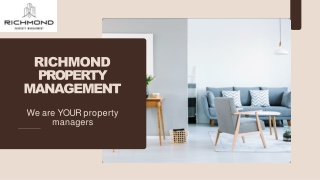 Property Management Companies Windsor Ontario  Richmondpm