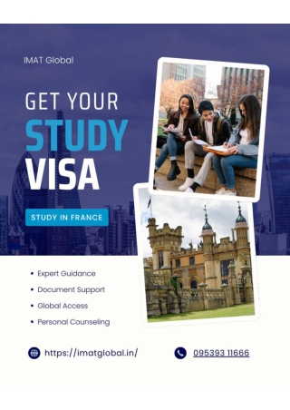 Best study Abroad consultants in kochi poster IMAT Global