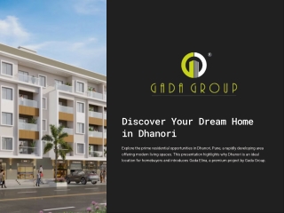Discover Your Dream Home in Dhanori with GADA ELINA – Prime Location, Premium Li